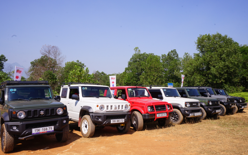 Trải nghiệm cung đường off-road cùng Suzuki Jimny tại PVOIL VOC 2024